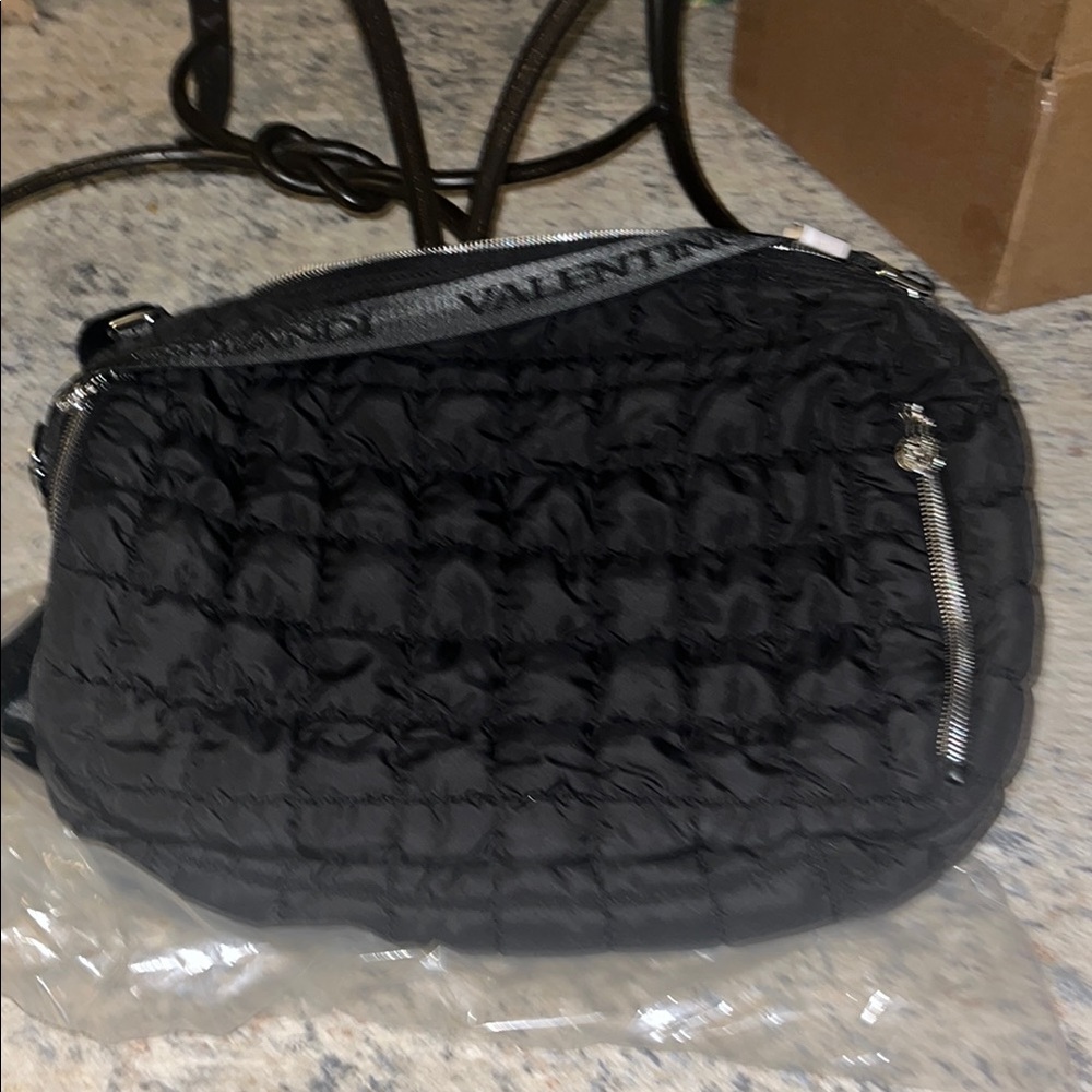 Valentino Black Quilted Women's Bag, NWT